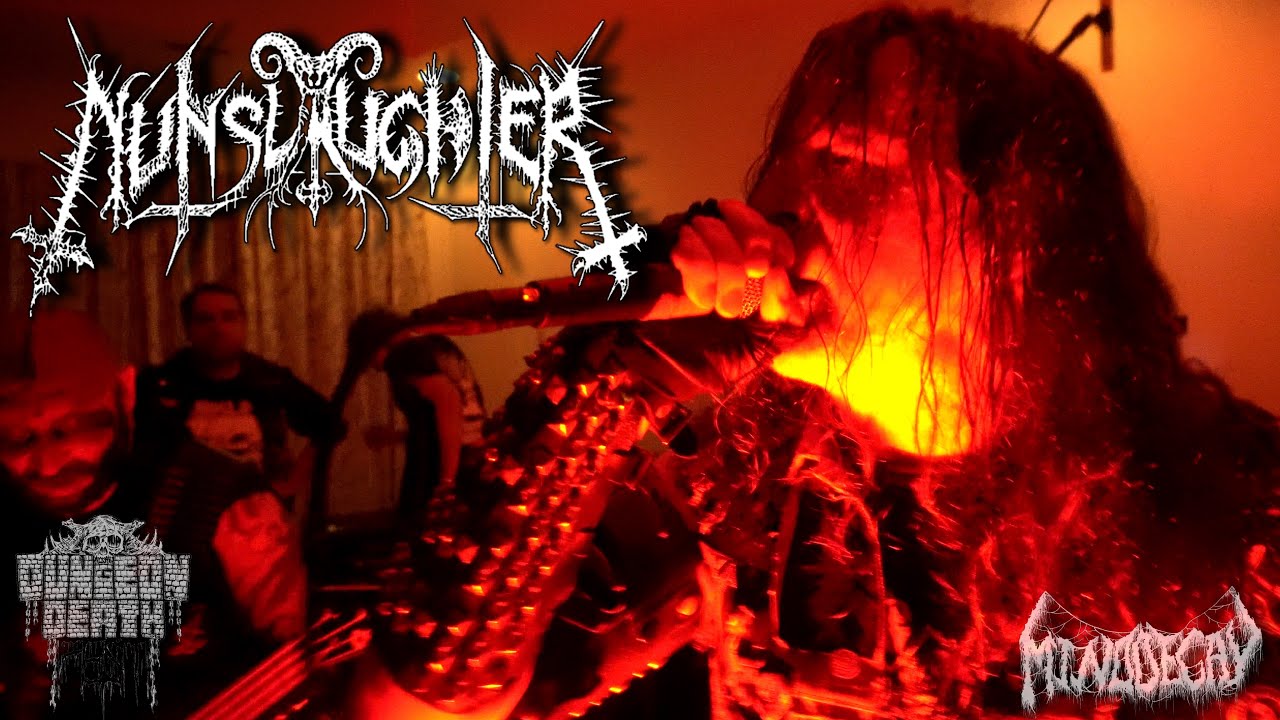 NUNSLAUGHTER - Satanic Slut / Smell the Burning Churches (Live at Dungeon Death Fest, 4/16/22)
