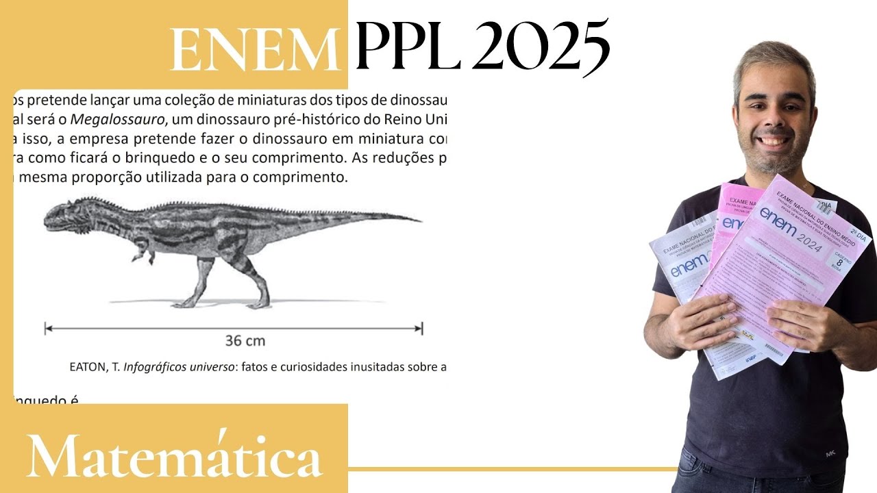ENEM PPL 2025 - Uma empresa de brinquedos pretende lançar uma coleção de miniaturas dos tipos de