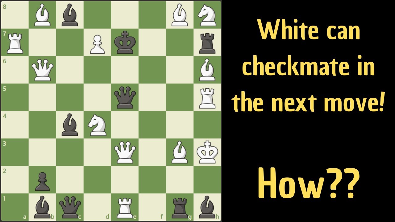 Checkmate in one move!