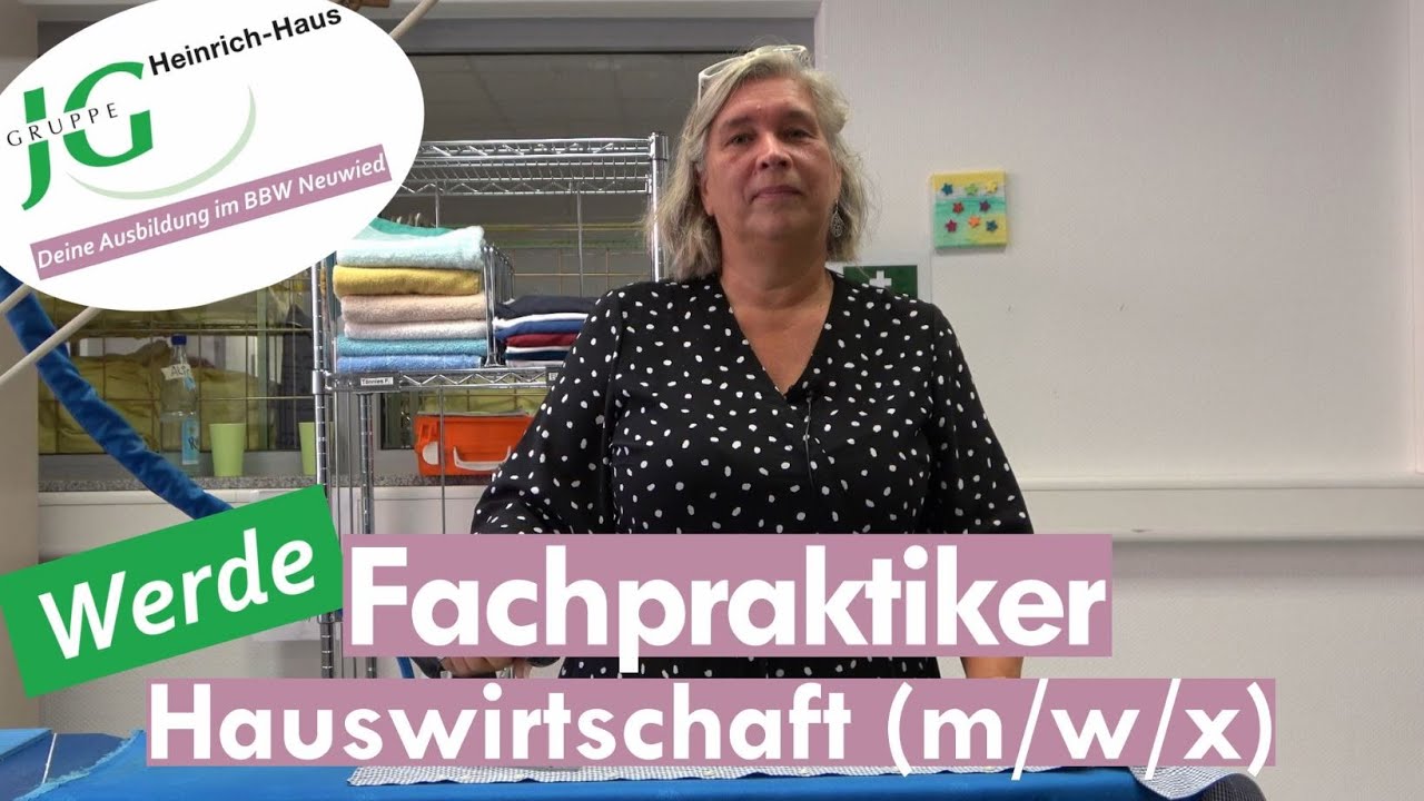 Ausbildung zum Fachpraktiker Hauswirtschaft (m/w/x) im BBW Neuwied