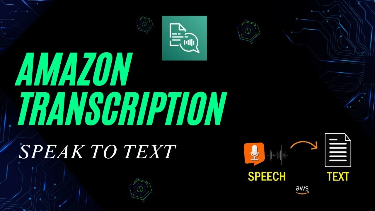 Amazon Transcription: Transforming Speech into Text with AWS @amazonwebservices || #aws #devops