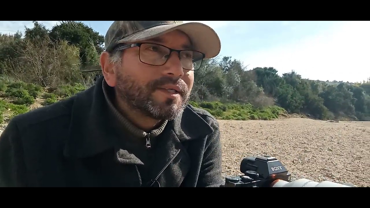 Grabando, haciendo fotos al Churrin del Norte