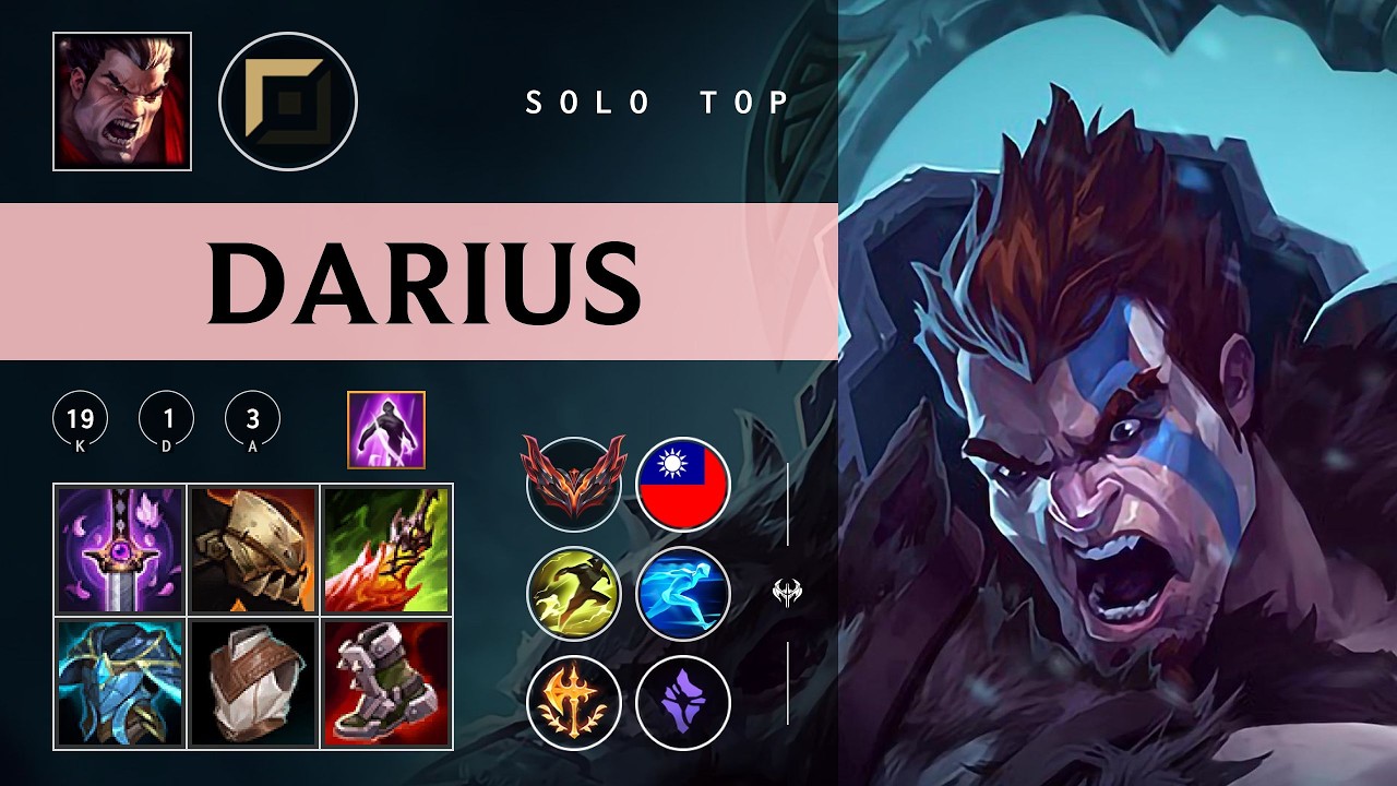 Darius Top vs Jax - TW Grandmaster Patch 26.07