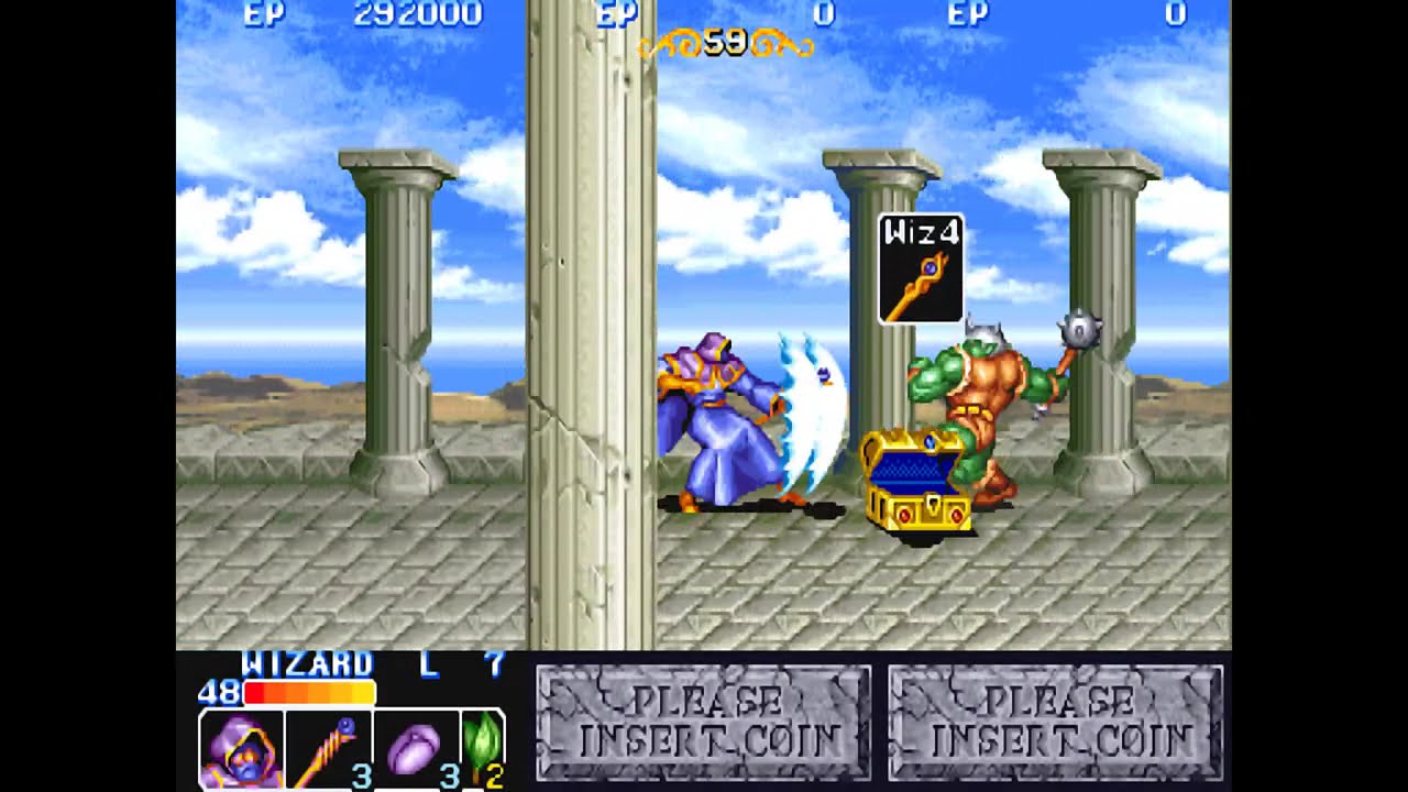 The King of Dragons | Wizard Hardest Difficulty Gameplay [ TAS ]
