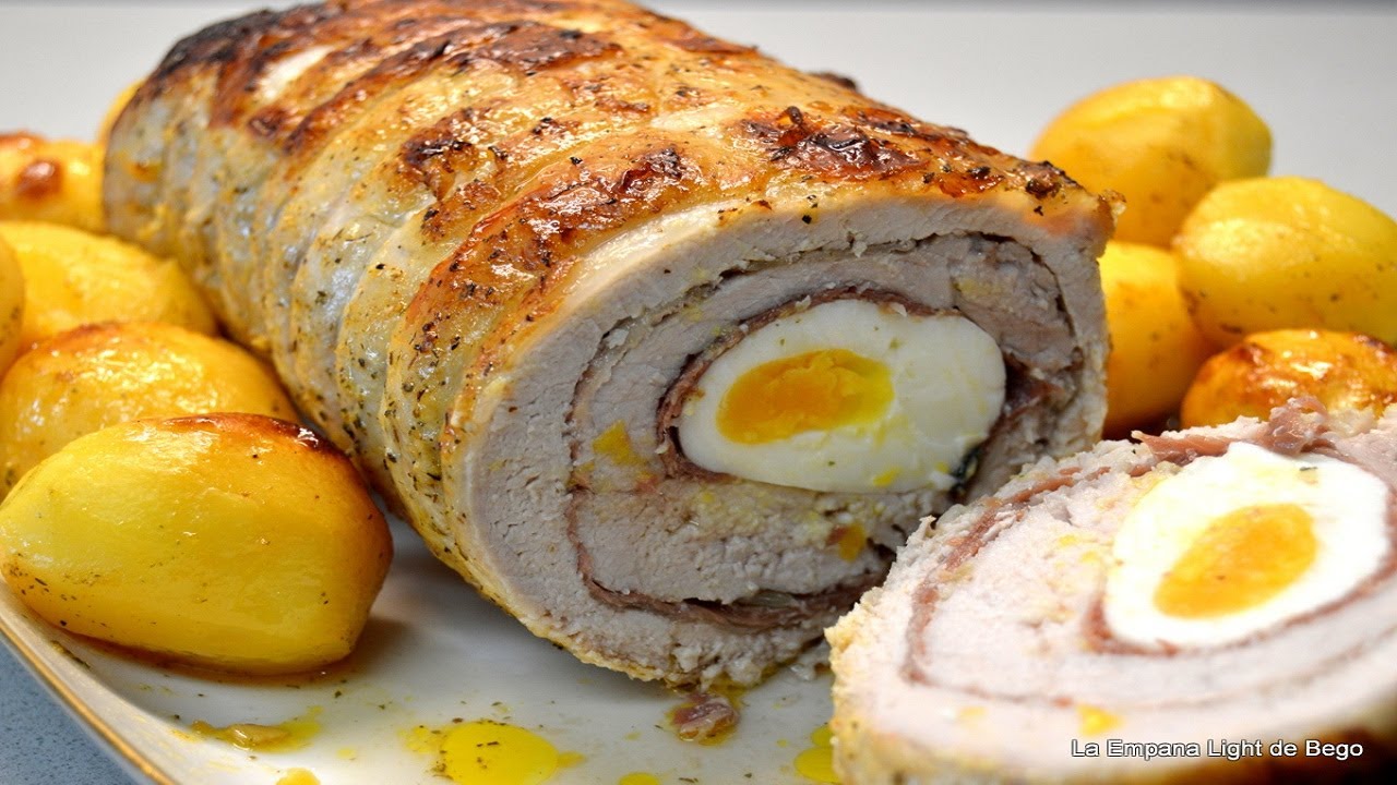 Lomo de Cerdo Relleno al Horno. Receta fácil y Trucos de Como, marinar, bridar y asar la carne