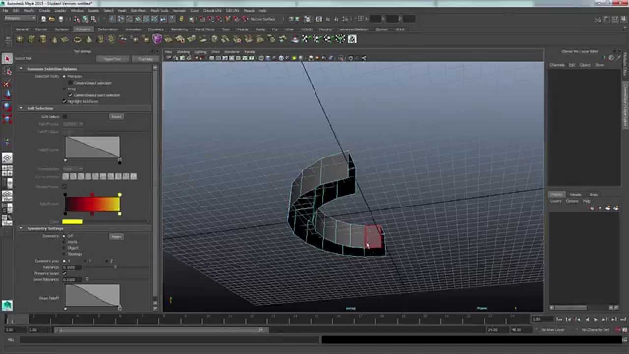 Modeling Teeth and Gums in Maya