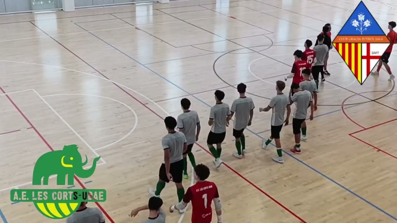 Les Corts vs Gràcia Juvenil nacional