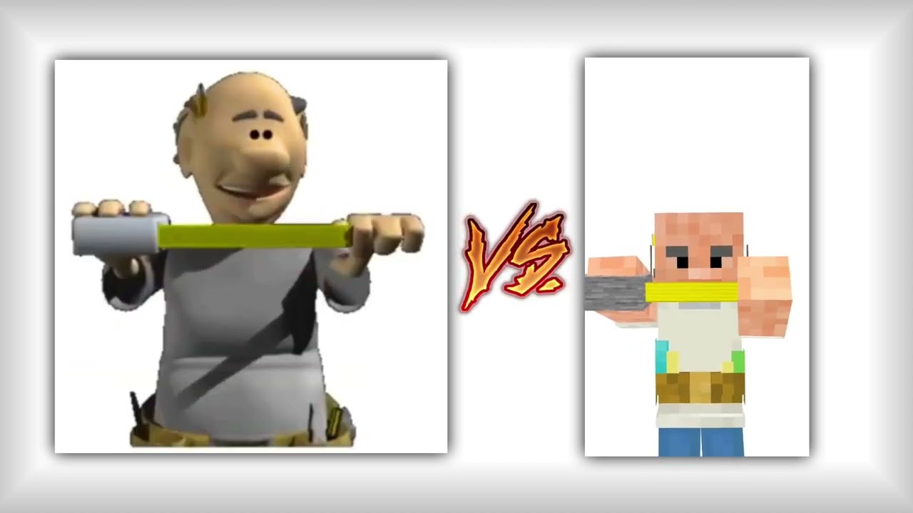 DJ construction worker Meme VS My Minecraft version 🧱・#limecraft902 #lime902 #dj #construction #mcpe