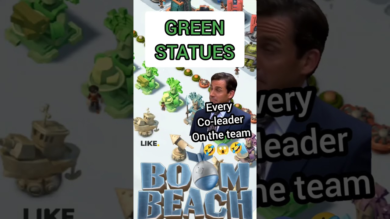 HOW TRUE IS THIS? #shorts #boombeach #statue #green #facts #gaming #strategy #youtubegamingchannel
