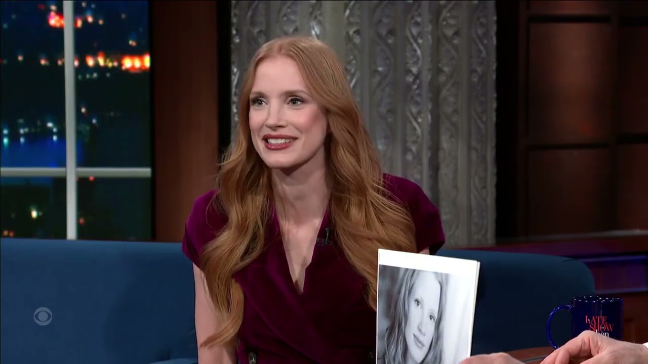 Jessica Chastain brings her best boots to the talk shows