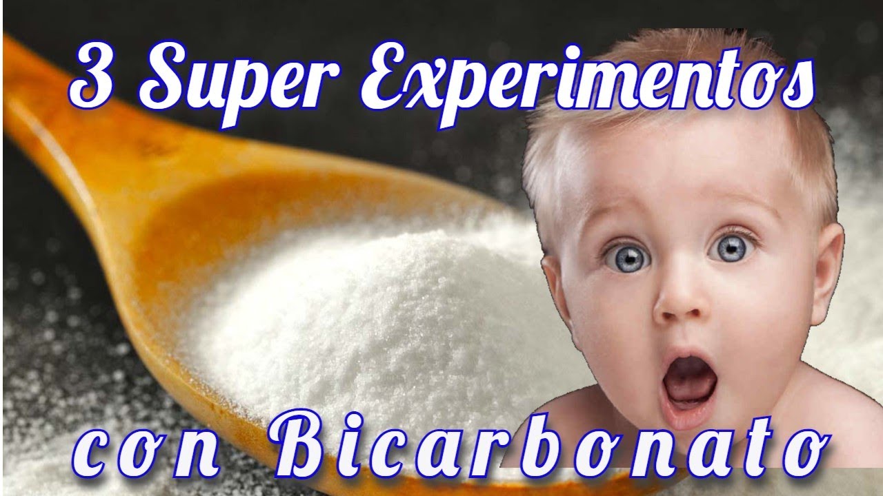 Los 3 mejores Experimentos con Bicarbonato | Trucos con niñ@s. Lifehacks