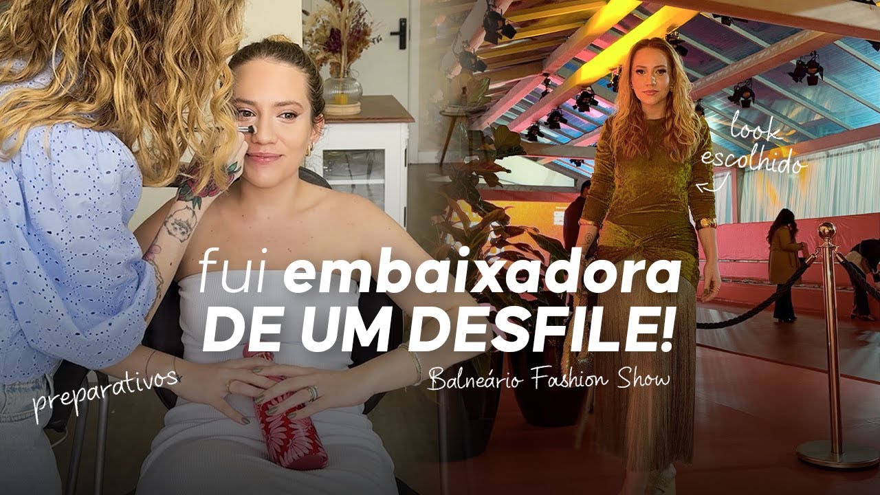 UM DIA COMIGO, COMPRAS, DESFILE DE MODA