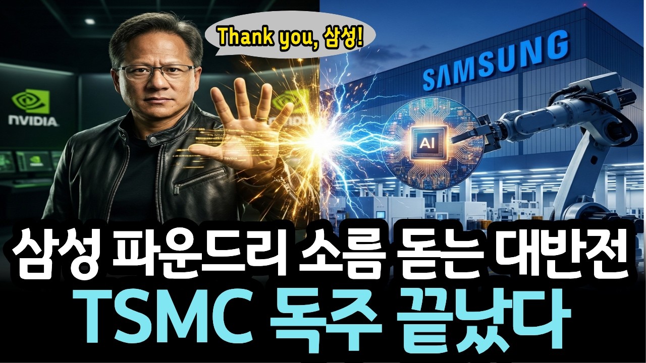 GTC 2026 현장 충격! 엔비디아 30조짜리 칩, TSMC 아닌 삼성 파운드리가 만든다