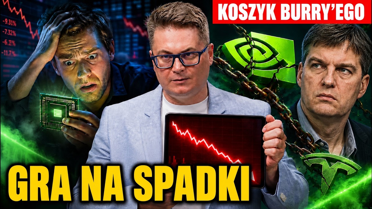 OSTRZEGA PRZED SCENARIUSZEM 1987! Michael Burry szokuje Wall Street i gra przeciwko hossie.