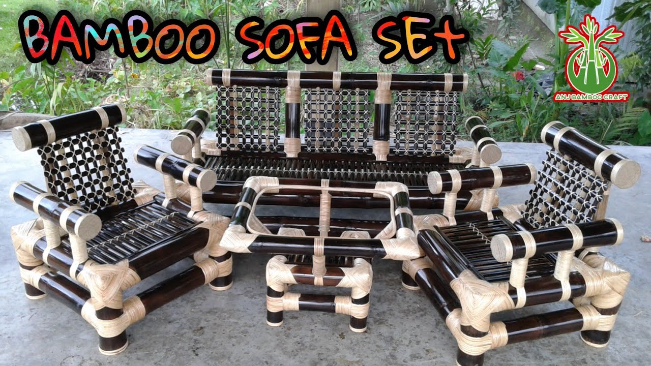 Bamboo Sofa set, Amazing and long lasting products.
