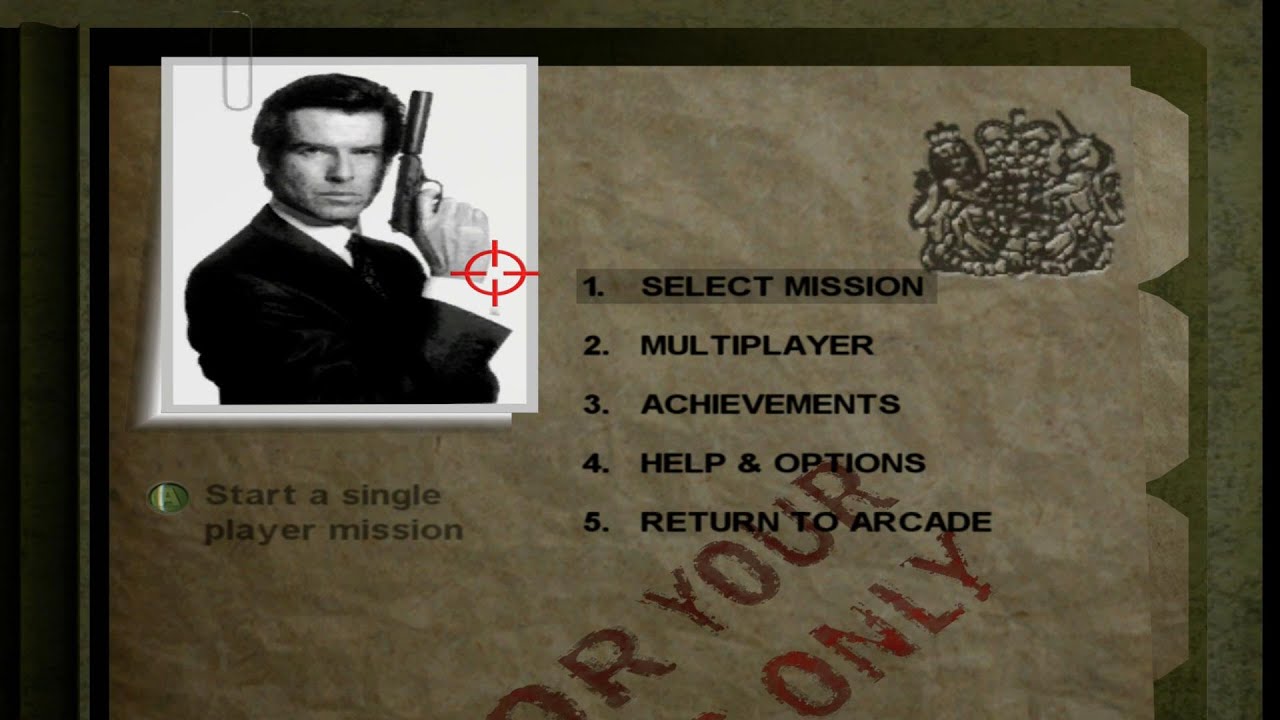 Goldeneye 007 XBLA / Project Bean Intro