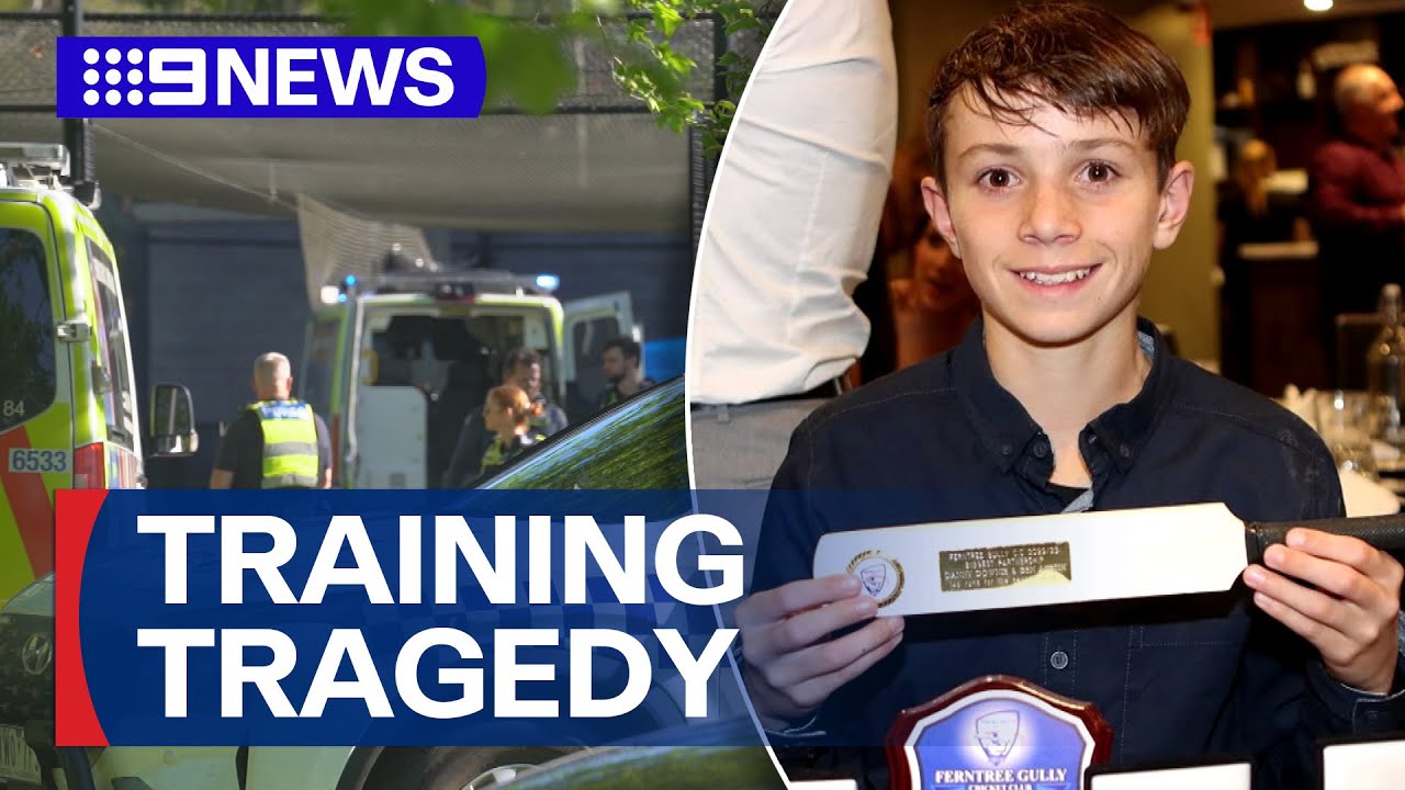 Family grieves teen cricketer killed in training tragedy  | 9 News Australia