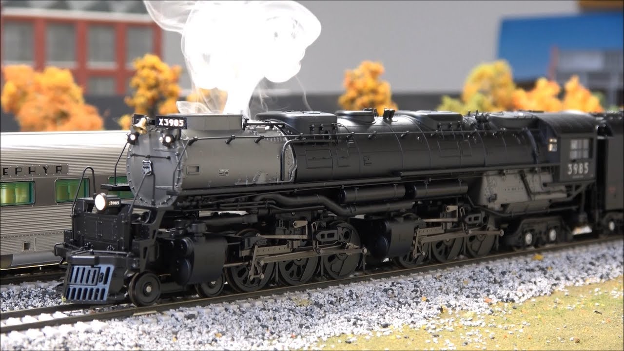 Review: Broadway Limited Challenger 4-6-6-4 Loco w/Paragon 3! Steaming Whistle! BLI