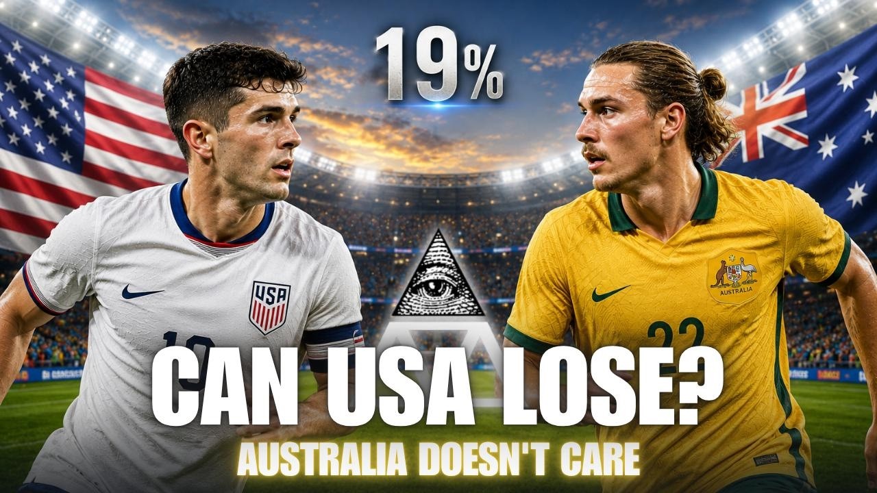 USA vs Australia: Polymarket Gives the Socceroos a 19% Chance &mdash; But They Don't Care