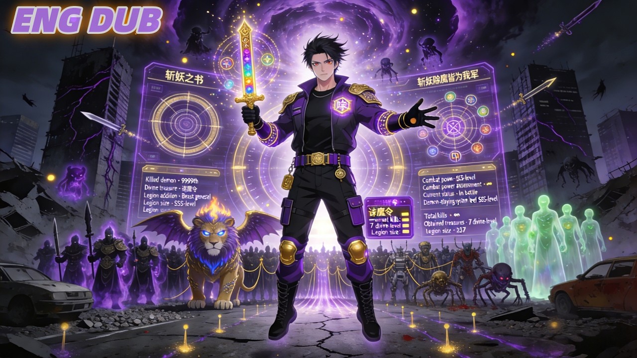 Reborn,I activate the Demon-Slaying System,gain god-level treasure,form an apocalypse legion,Revenge