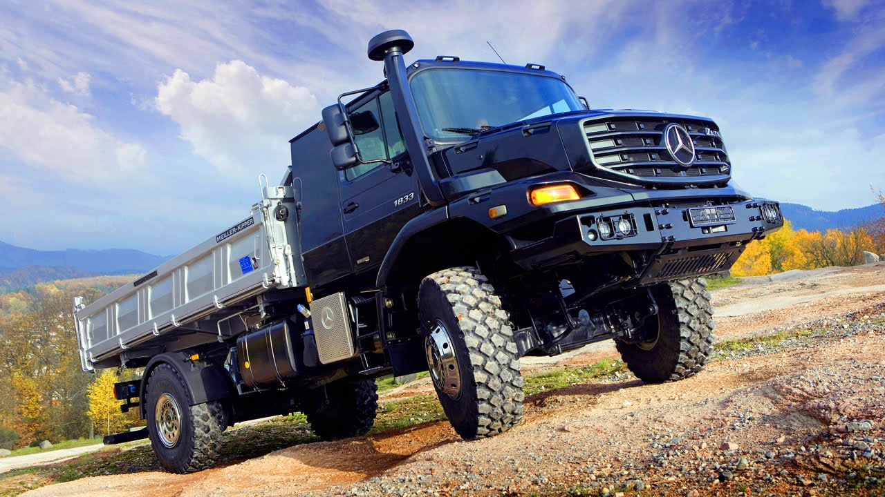 Mercedes-Benz Zetros - тест драйв