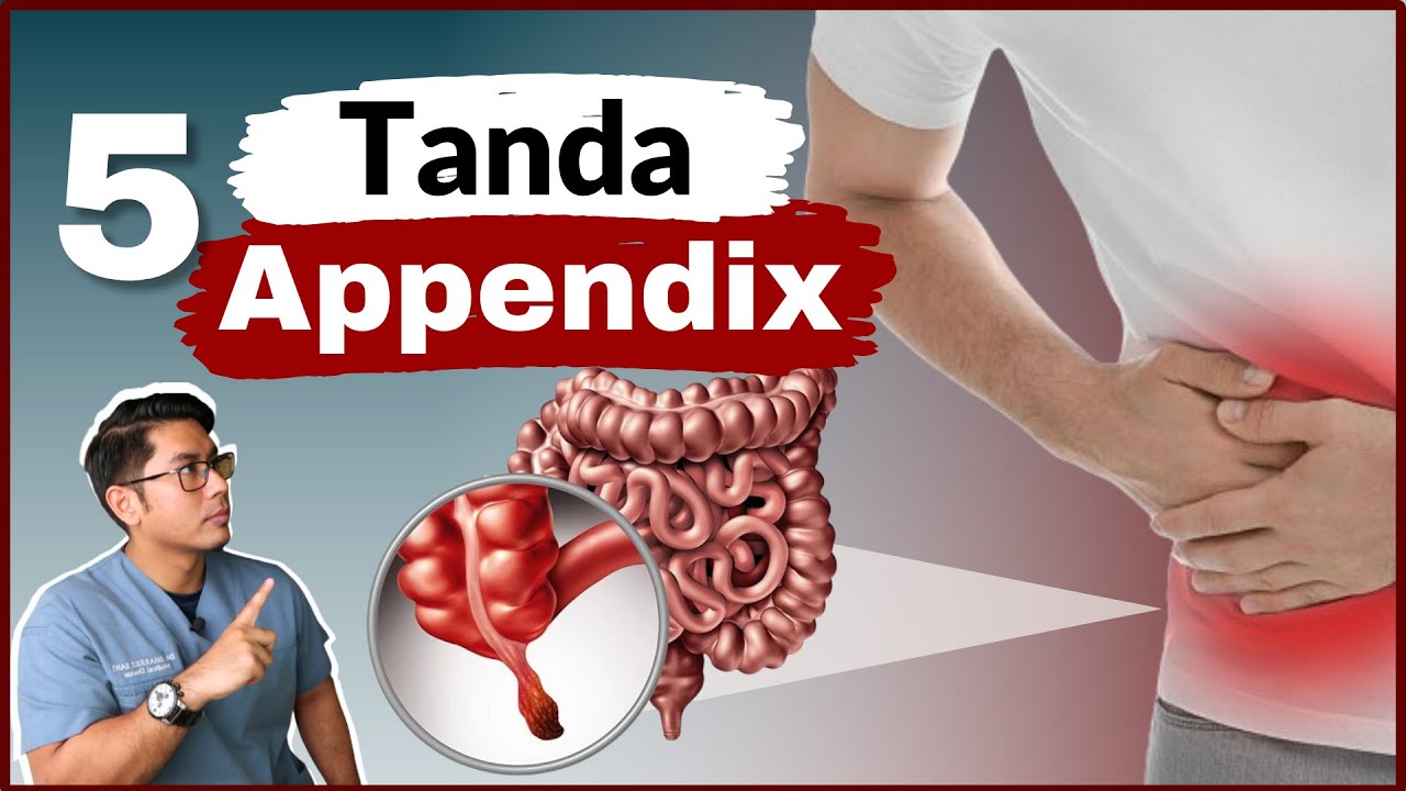 5 Tanda Sakit Perut Appendix | Jangan Terlepas Pandang | Doctor Sani |