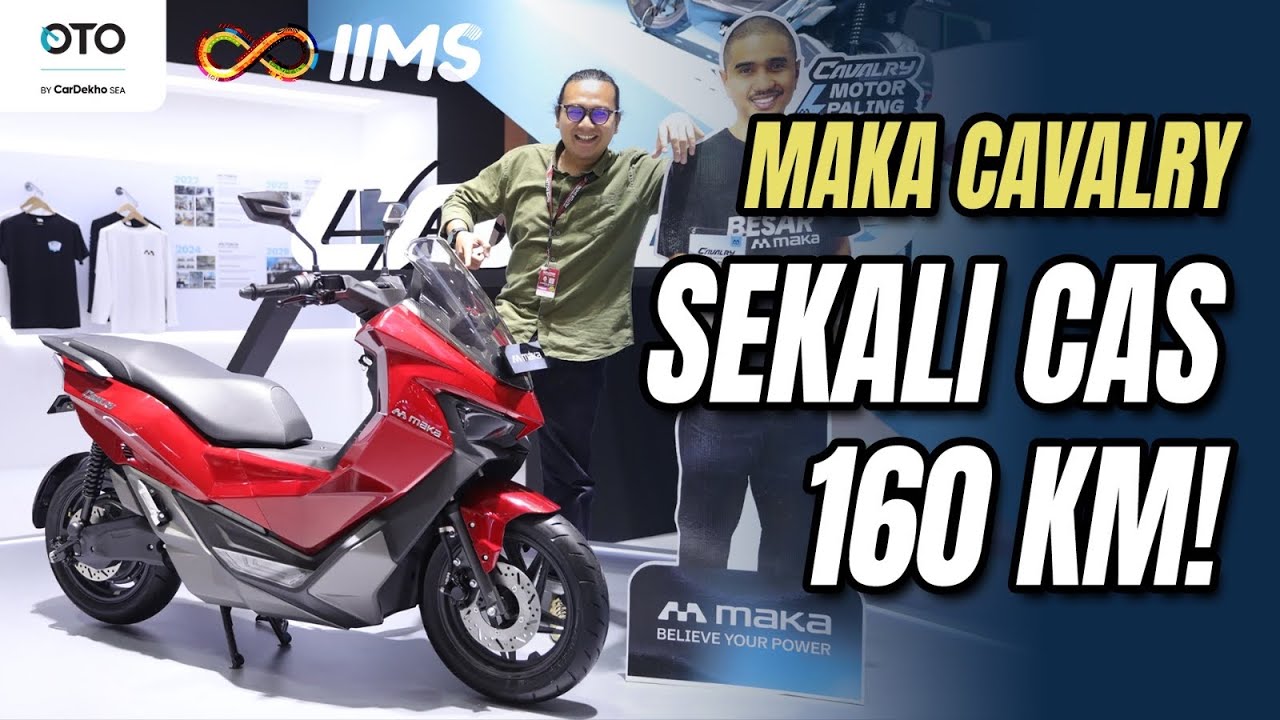 LIHAT LEBIH DEKAT MOTOR LISTRIK MAKA CAVALRY