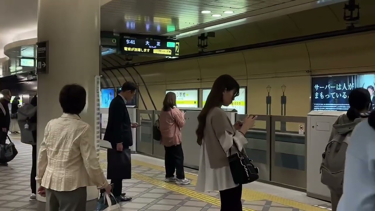 中川家電車ネタのアレ！（長堀鶴見緑地線・心斎橋駅）
