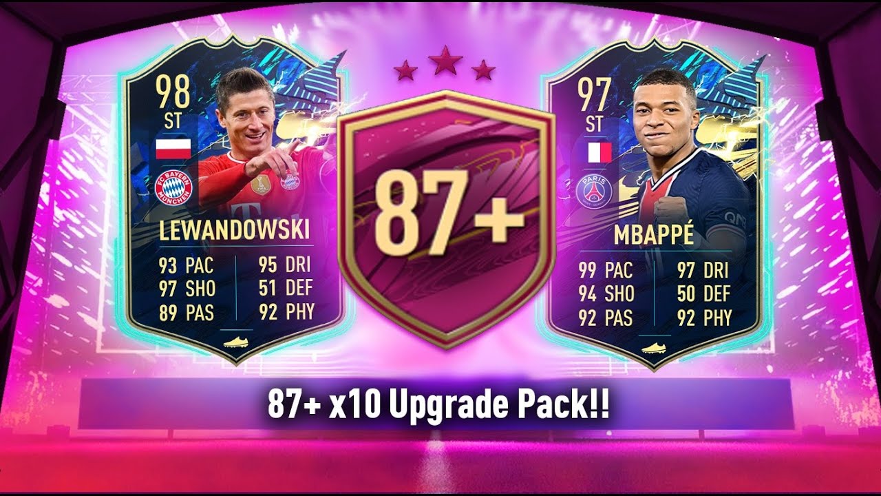 OPENING AN 87+ UPGRADE X10 PACK! WE GOT 2 94+ PLAYERS! W OR L? FIFA21​​​​​​​​​​​​​​​​ ULTIMATE TEAM