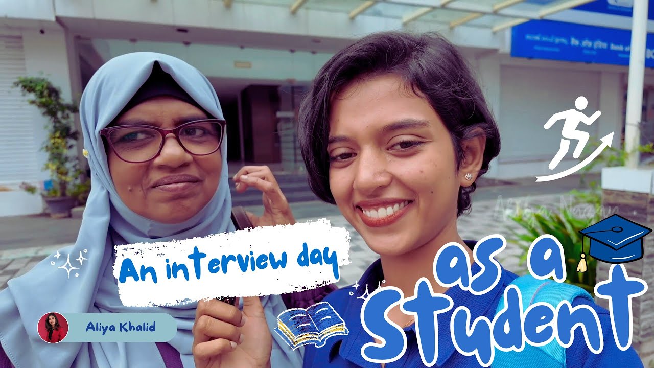 An Interview day as a student | A day with my mom | Aliya Khalid