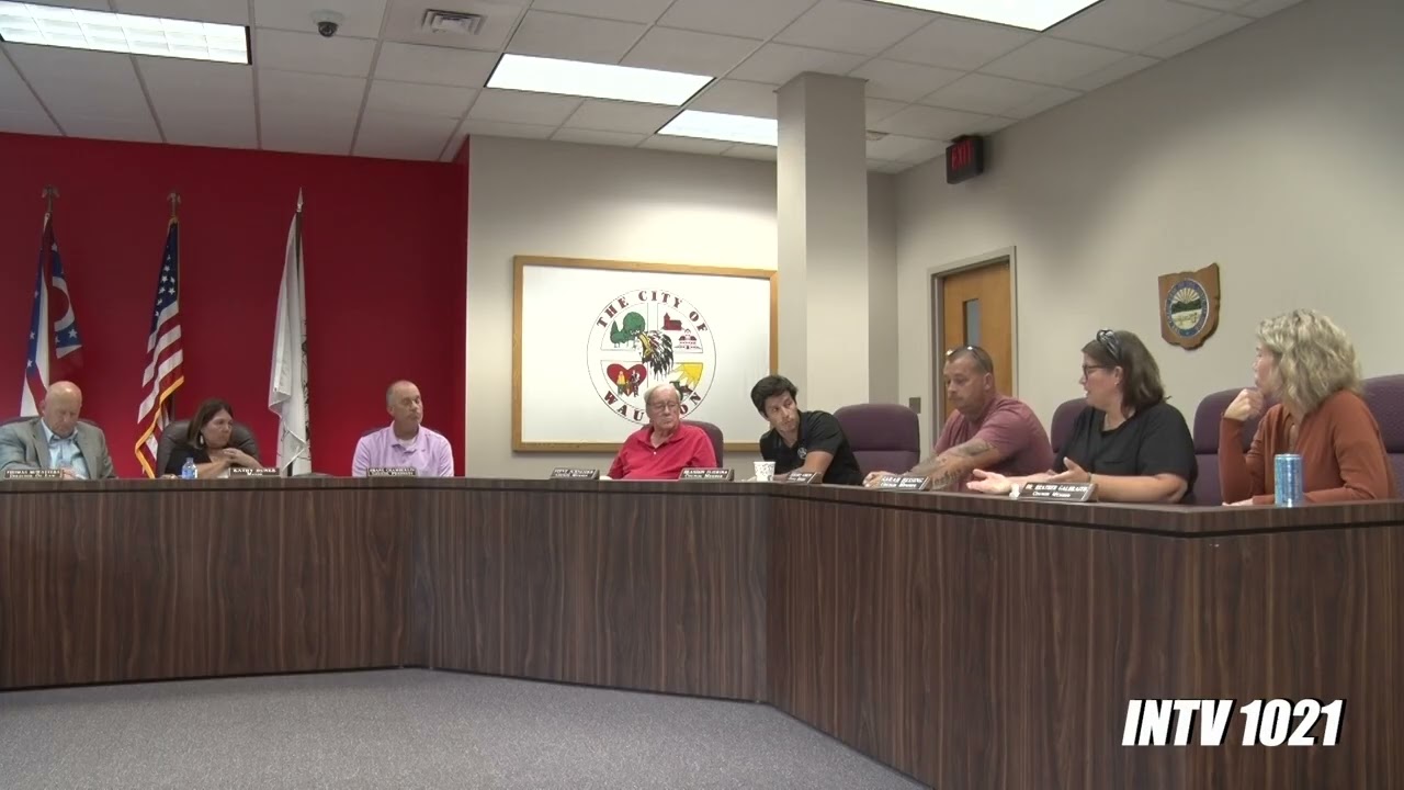 Wauseon City Council Meeting 7.21.25