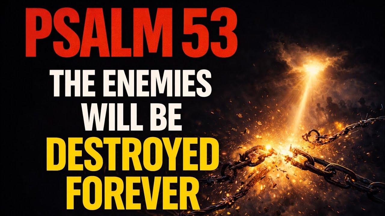 PSALM 53 MIDNIGHT PRAYER | Destroy Every Enemy & Lying Voice