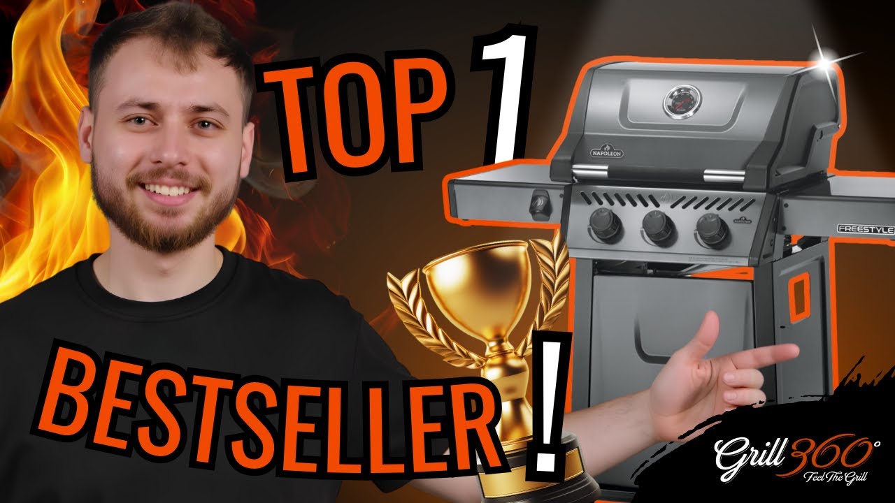 🏆 BESTSELLER wśr&oacute;d naszych klient&oacute;w! Grill gazowy Napoleon Freestyle 365 | RECENZJE GRILL360