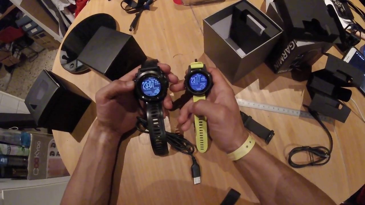 [FR] Test Garmin Fenix 5 s saphire vs Fenix 3 PART 1/2