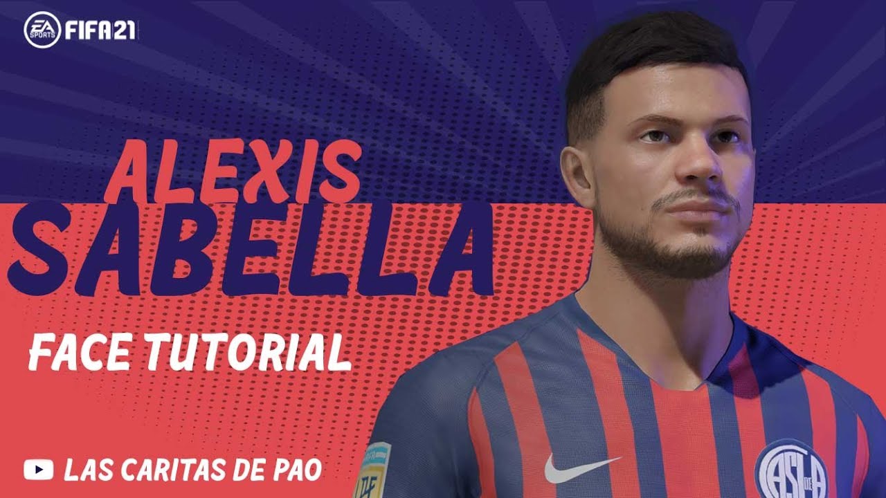 Como crear face Alexis Sabella FIFA 21 | pro clubs | clubes pro