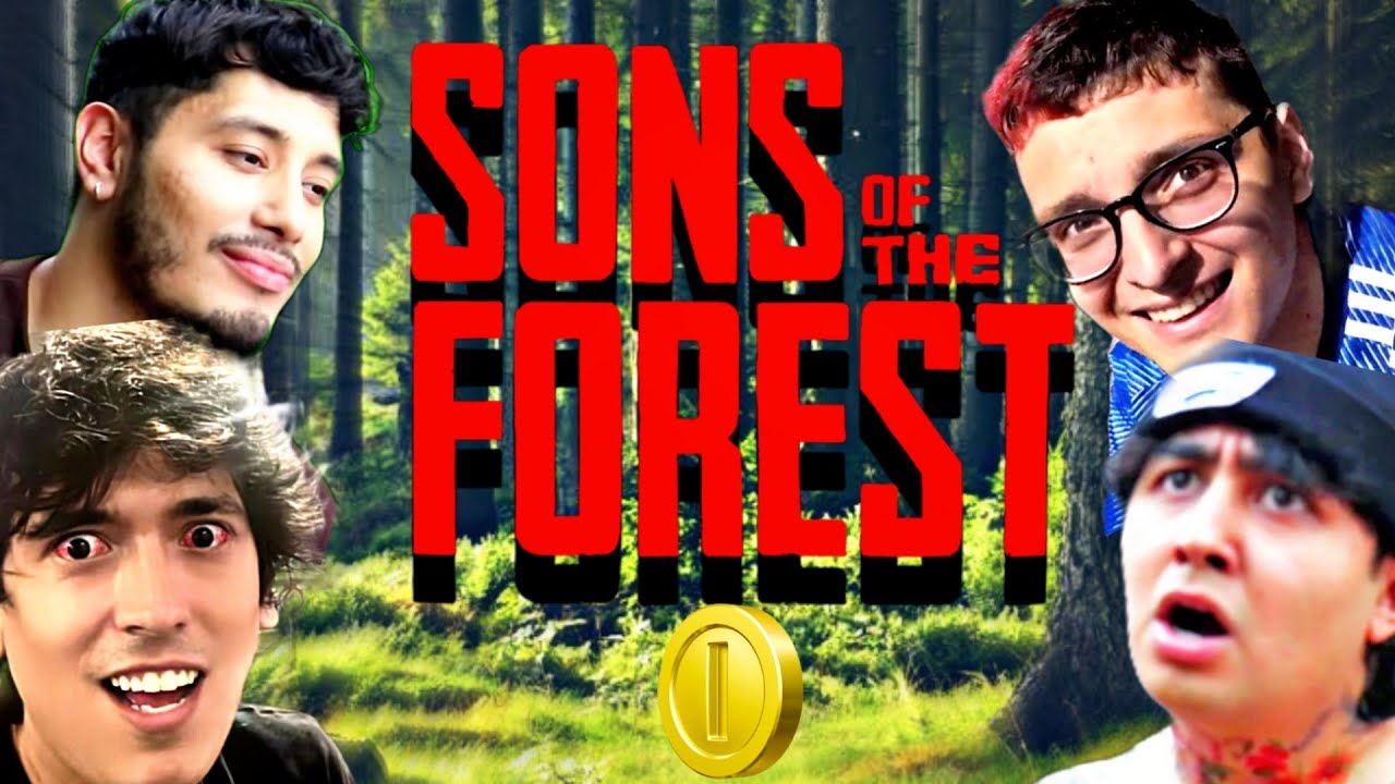 LA ONE COIN JUEGA SONS OF THE FOREST 😈🔥🌲 | PARTE 1
