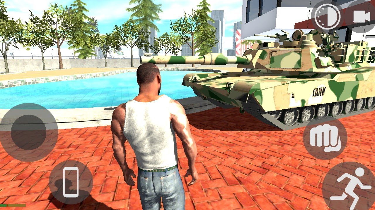 Army Tank in indian bike driving 3d