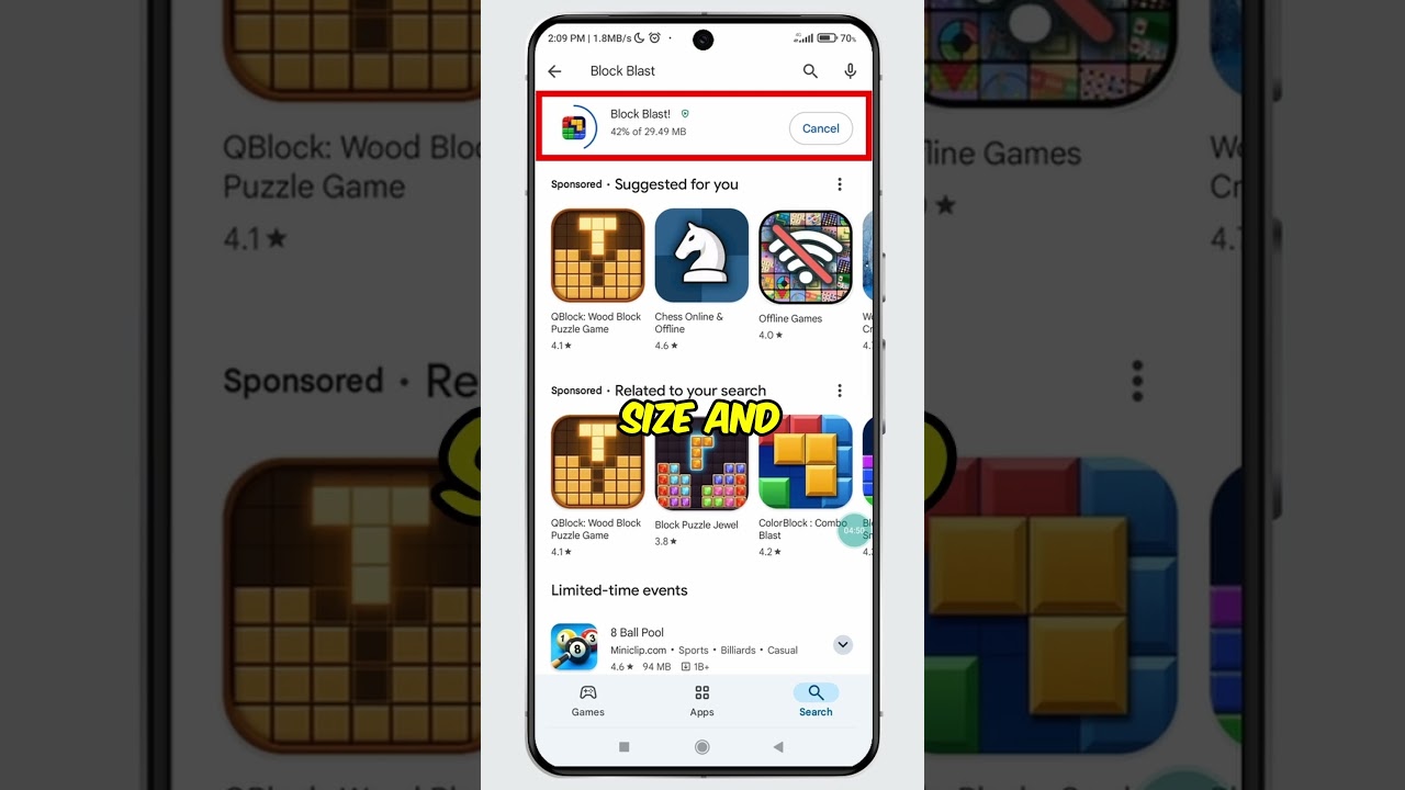 Как обновить игру Block Blast на Android/iPhone (2025)