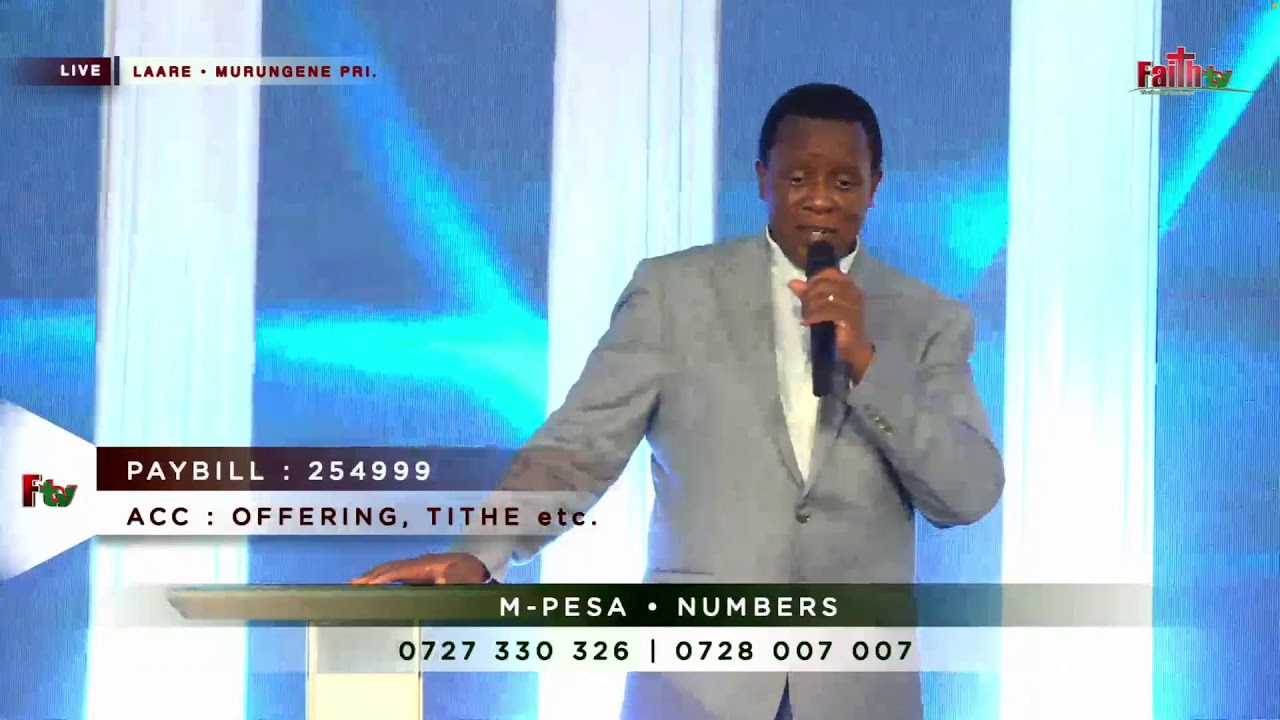 MEGA TENT MEETING DAY 1 -- How you are affected by what you say   By Archbishop Harrison K Nganga