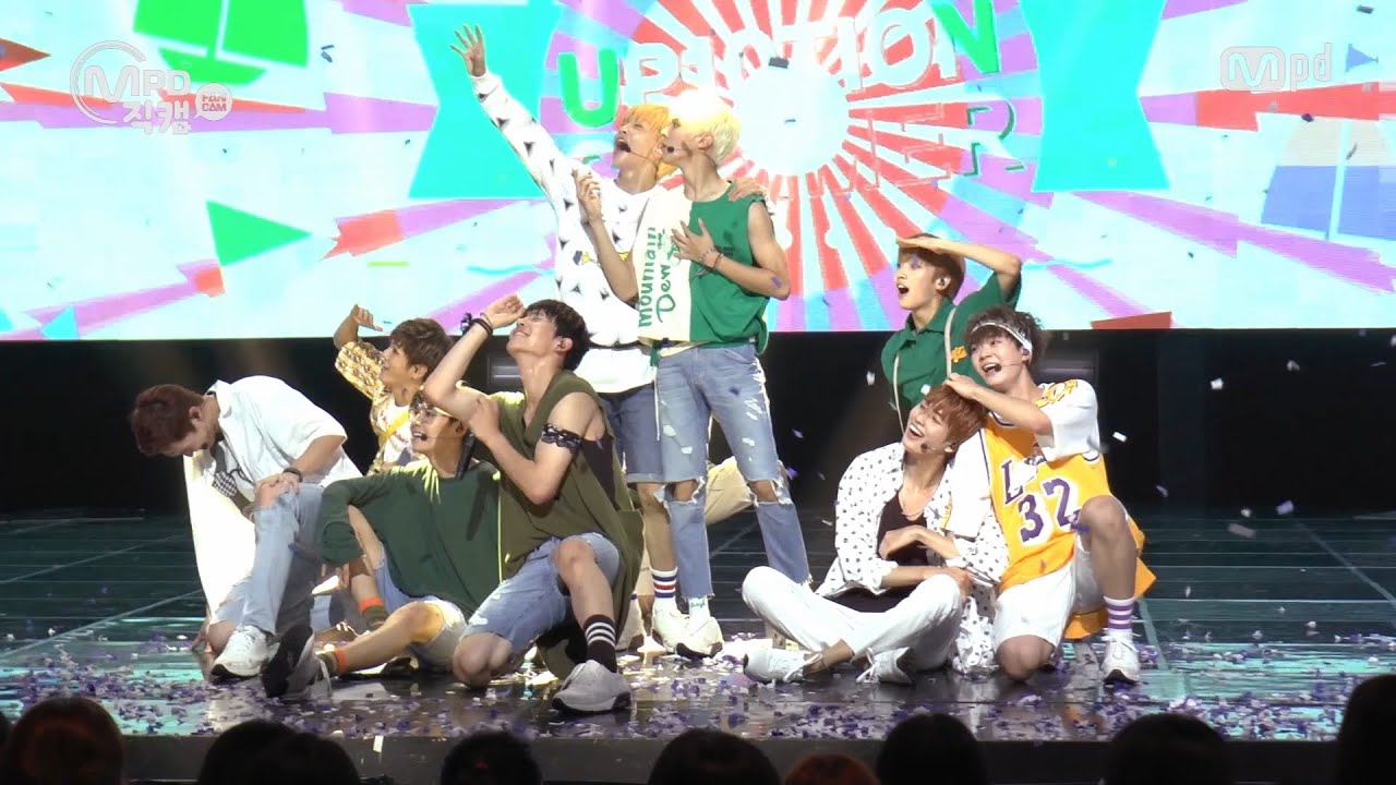 [MPD직캠] 업텐션 직캠 오늘이 딱이야 Tonight UP10TION Fancam @엠카운트다운_160811