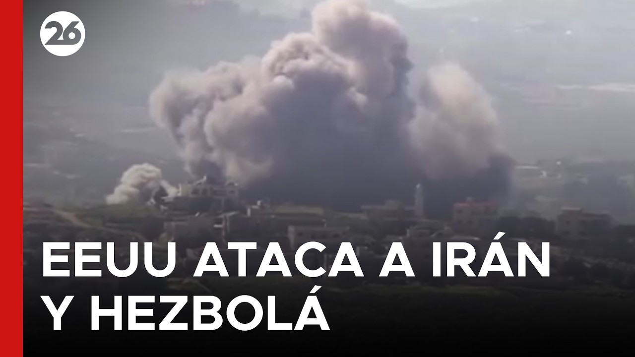 🚨 AHORA | EE.UU. bombardeó una sede del grupo terrorista Hezbolá