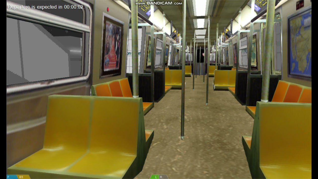 Openbve On:board 2nd Ave R46 blue Stripe TT train from 14th Street to chatham square