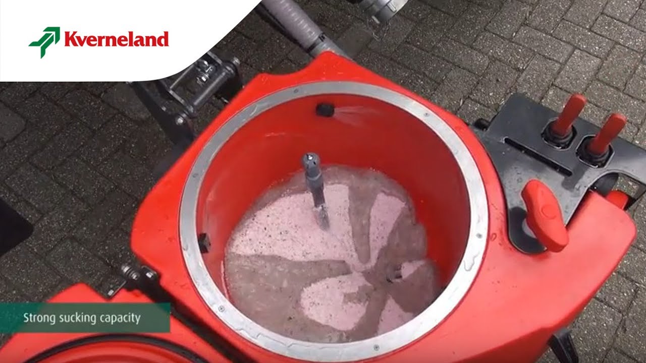 Kverneland iXtrack T series – Induction bowl with powder