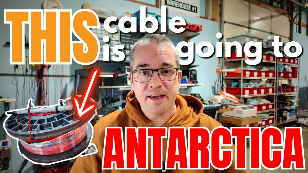 A Look Inside Fiber Optic Cable After Shipping Damage