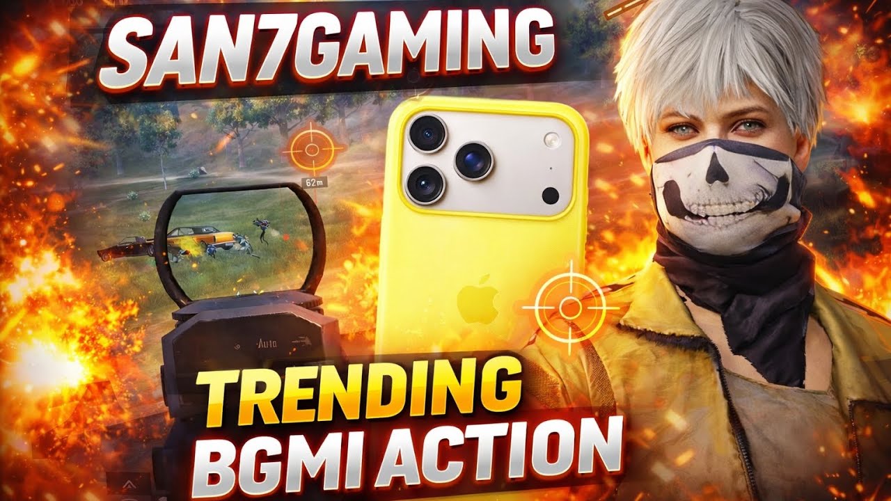 Full Match 5 Finger Claw 😈 iPhone 17 Pro Max BGMI Smooth + No Recoil 🤫 #bgmi #pubg