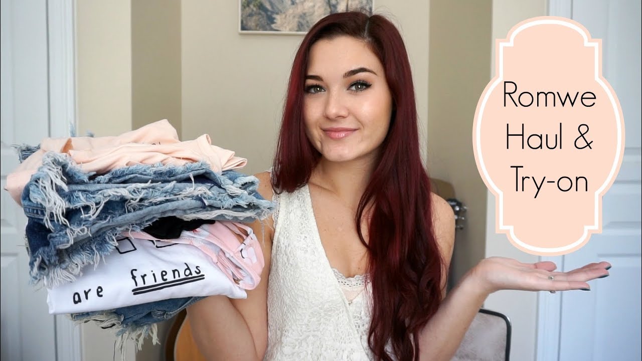 Romwe Haul & Try-On!