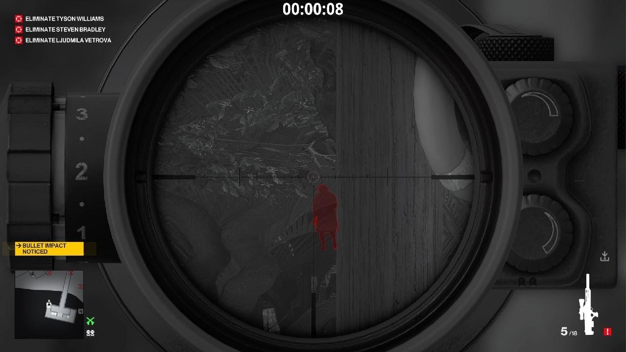 HITMAN WoA Haven Island SASO in 24 seconds