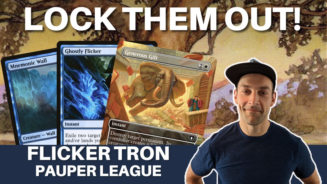 THE BIG BADDIE IS BACK - Pauper Flicker Tron is the control deck to rule them all! MTGO League