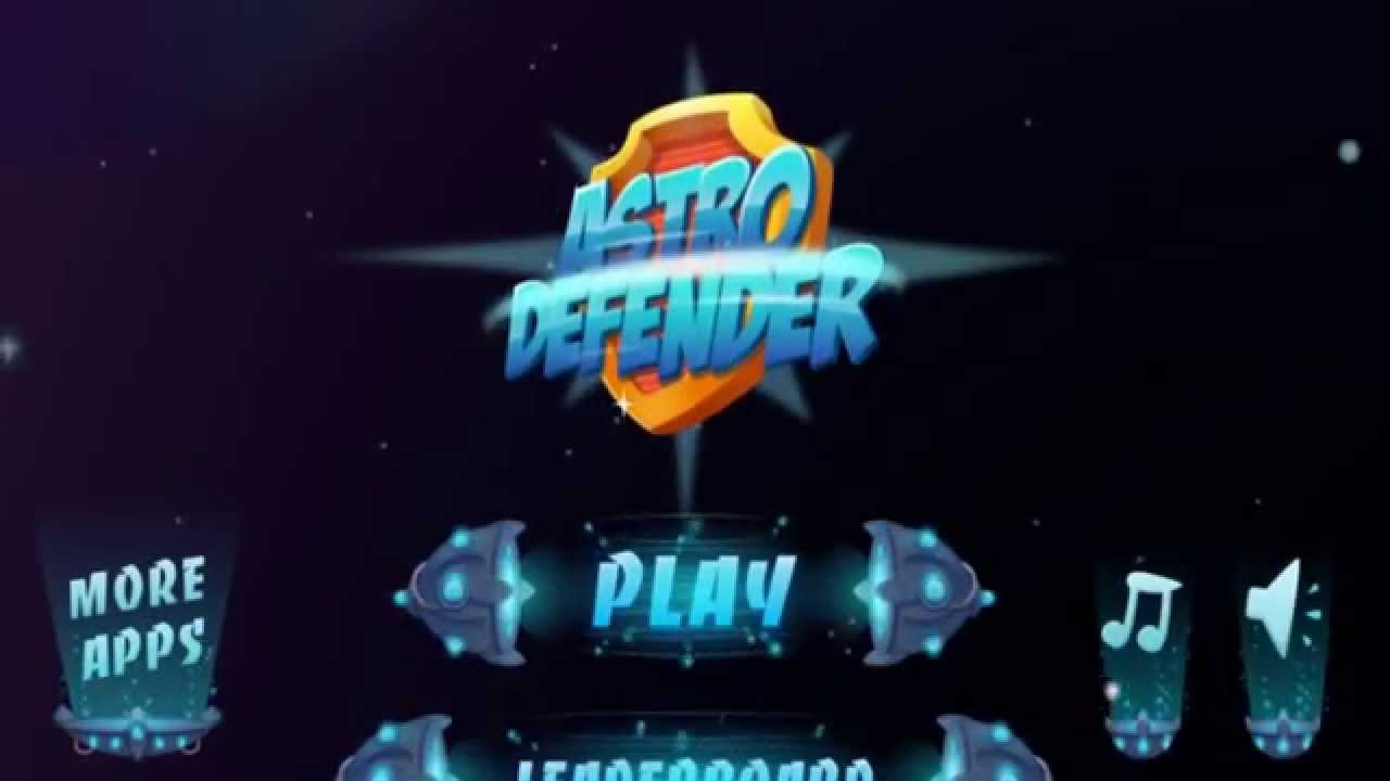 Astro Defender - Gameplay Walkthrough for Android/IOS