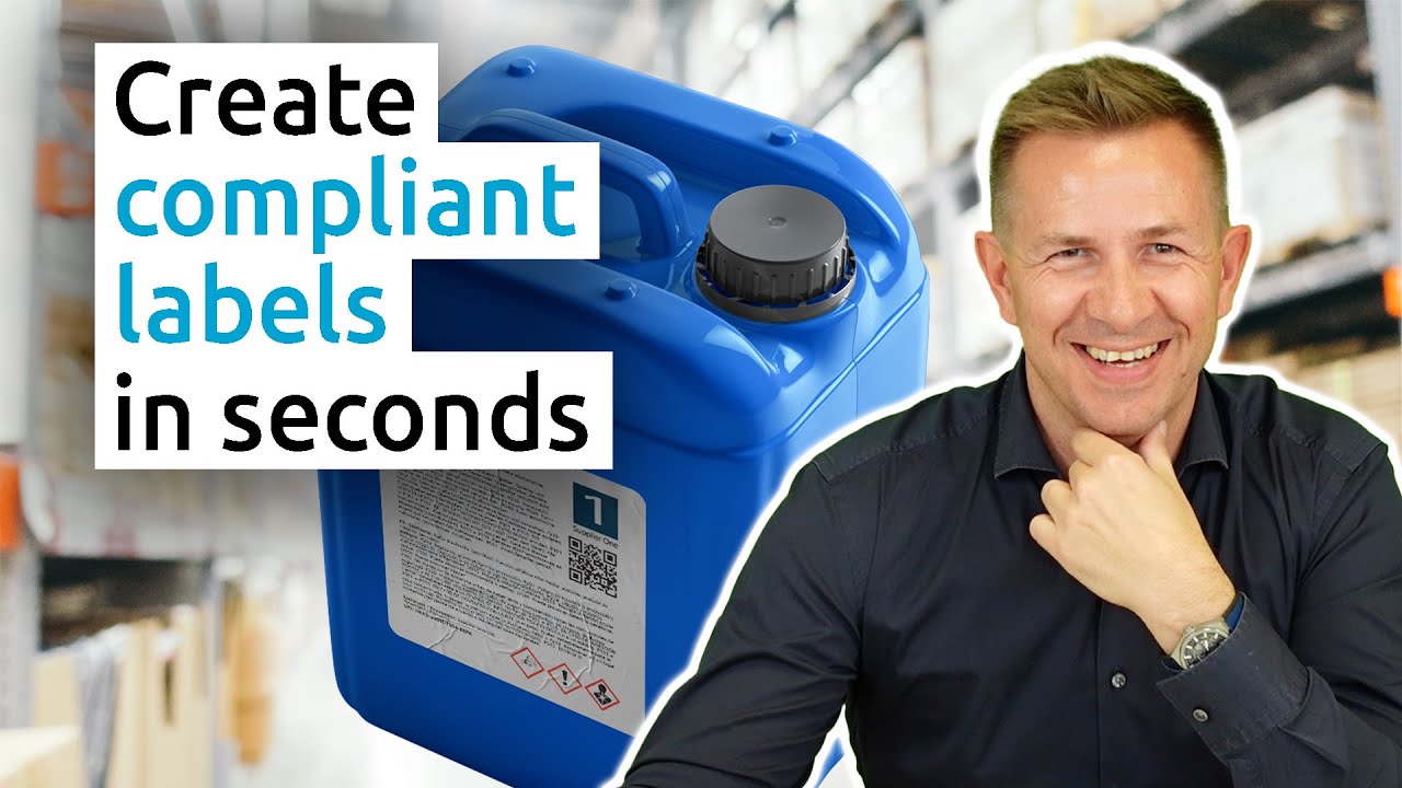 Create compliant labels in seconds